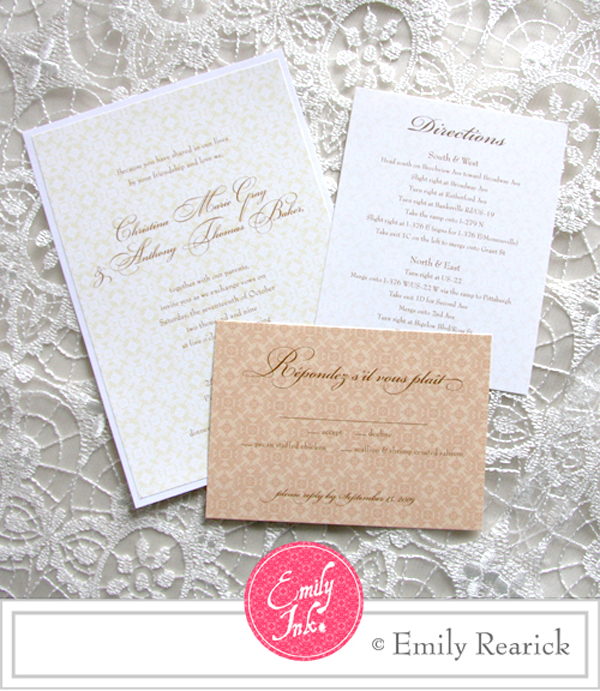 Are you more drawn to fun or formal wedding invitations
